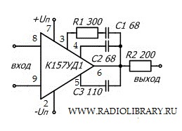 К157уд2 схема включения